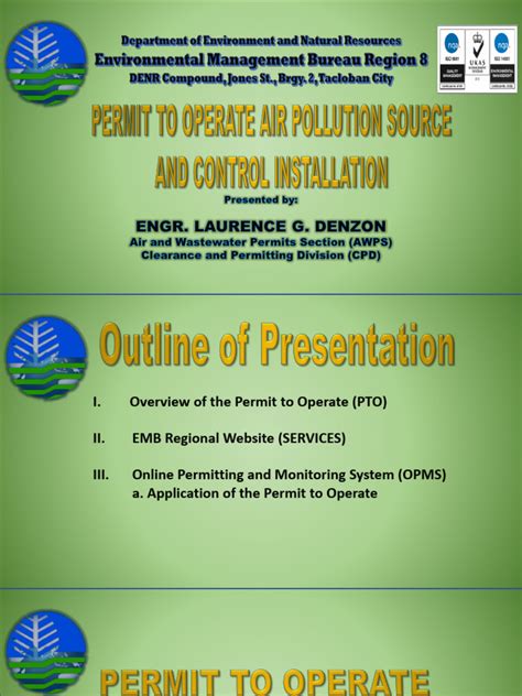 opms timetable pdf|CHECKLIST OF REQUIREMENTS FOR PERMIT TO OPERATE .